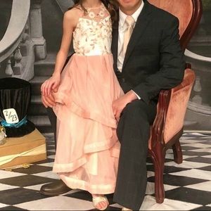 Blush mauve youth dress size 8